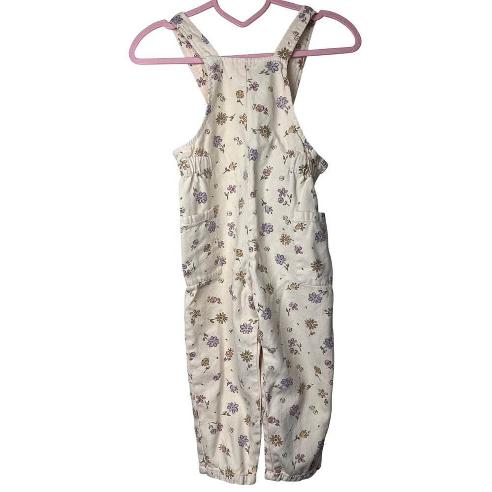 Zara Floral Overalls